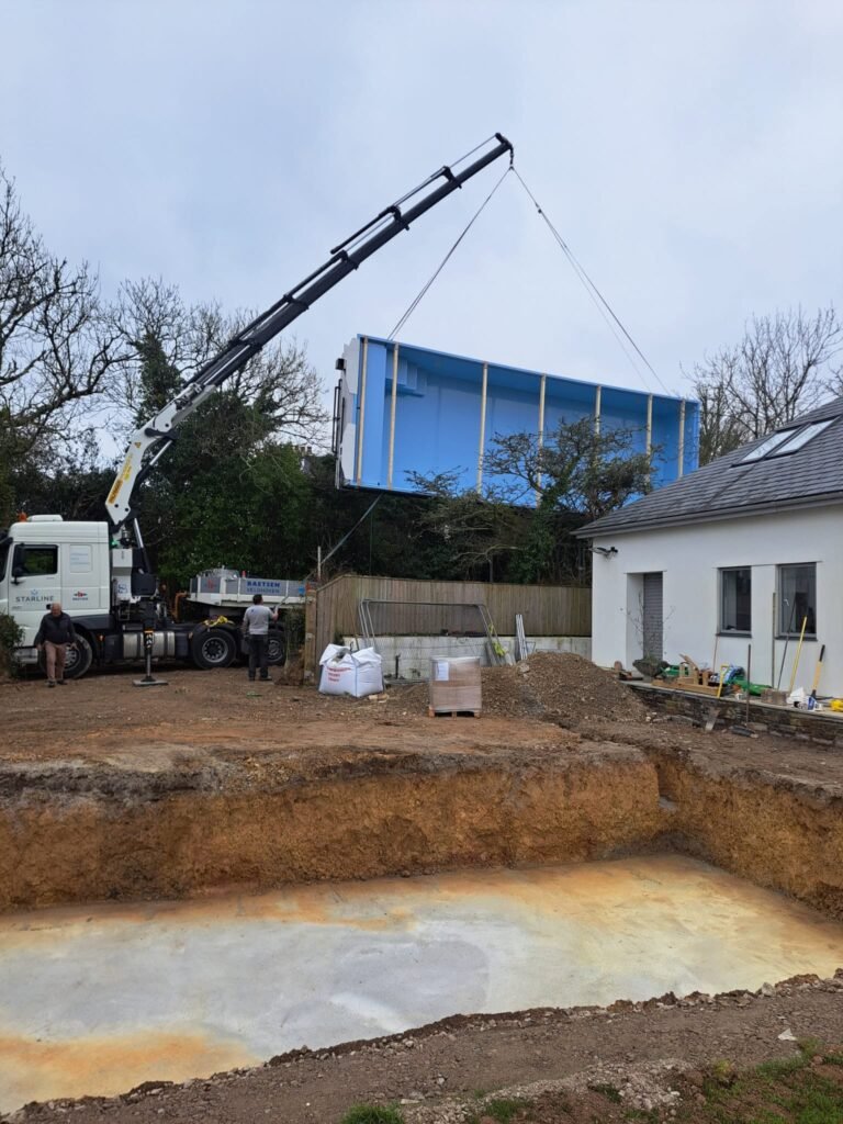 J Keane Pool Base Mawnan Smith
